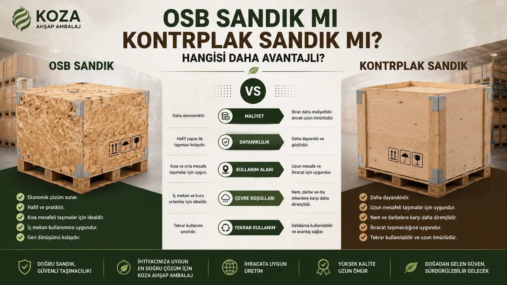 Koza Ahşap Ambalaj